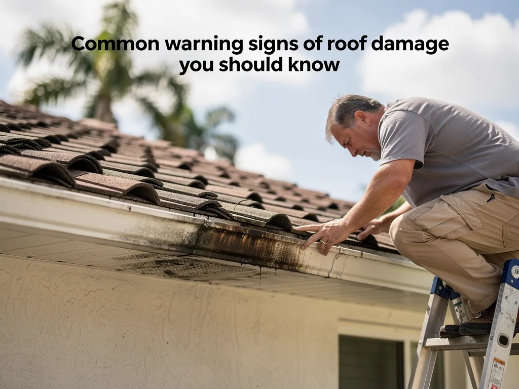 Common warning signs of roof damage you should know