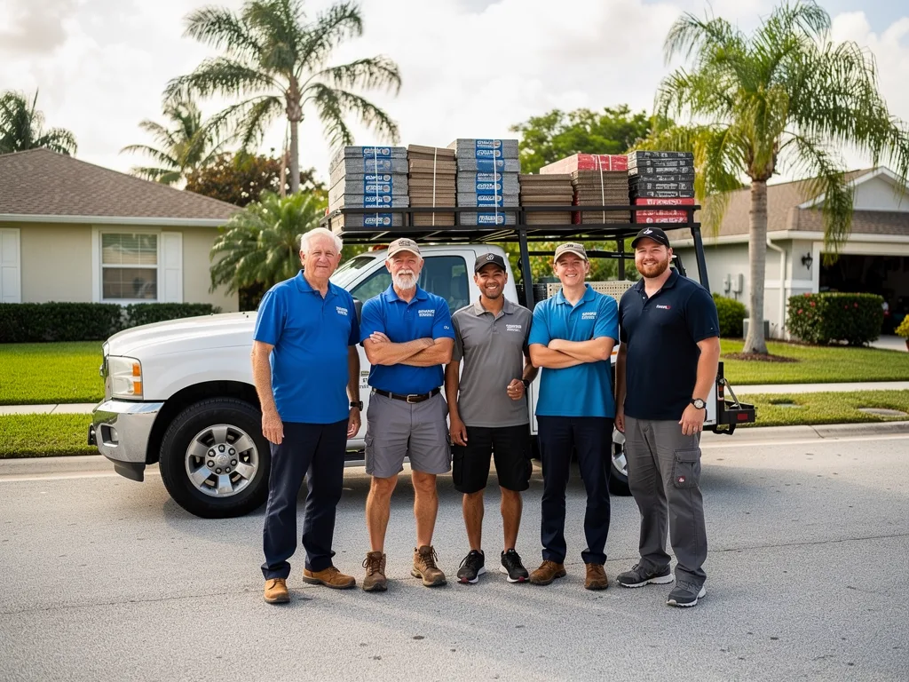 Florida Metal Roofing team