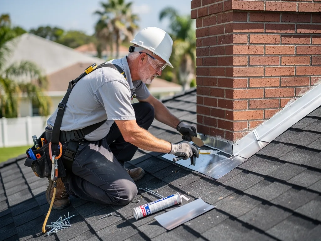 Chimney Flashing Repair