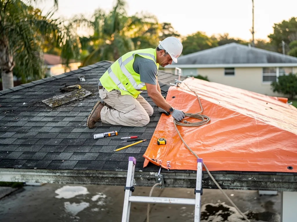 Emergency Roof Tarping