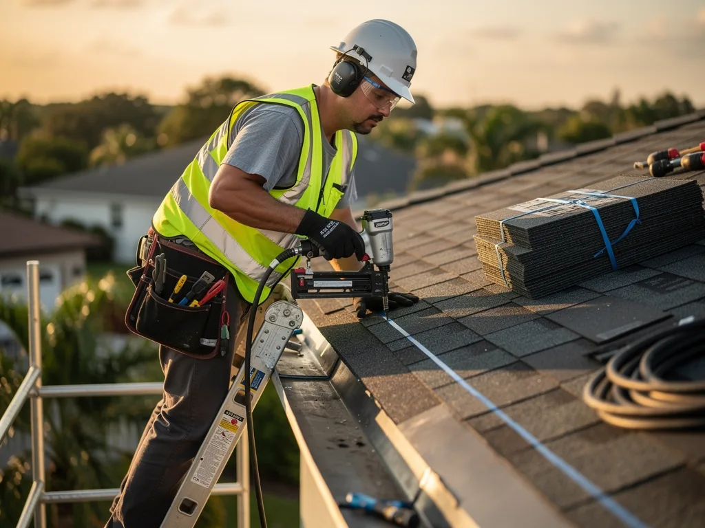 Shingle Installation